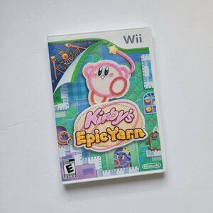 NWT Kirby's Epic Yarn for Nintendo Wii Brand New